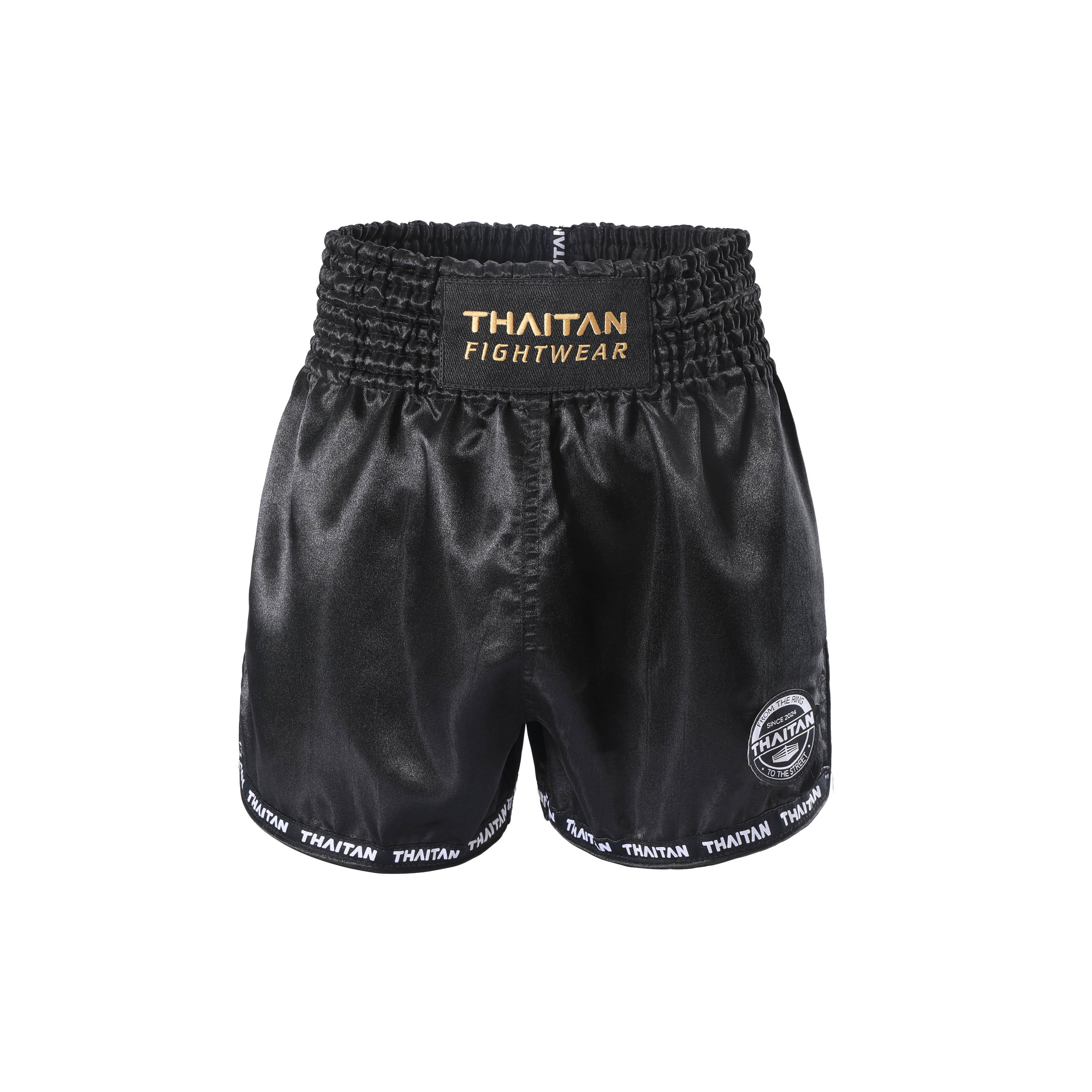 THAITAN FIGHTMAN Series Nylon Kickboxing Muay Thai Shorts