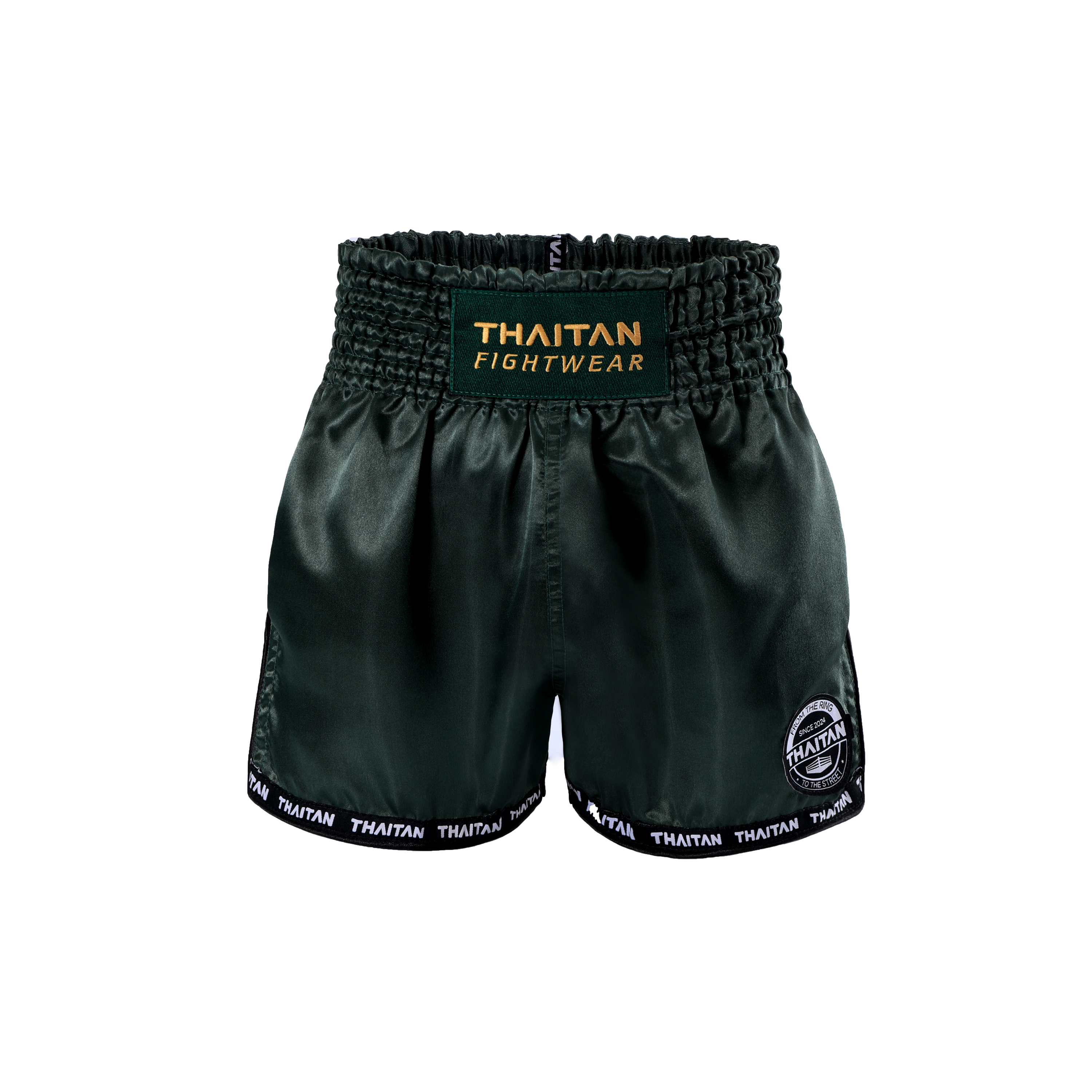 THAITAN FIGHTMAN Series Nylon Kickboxing Muay Thai Shorts