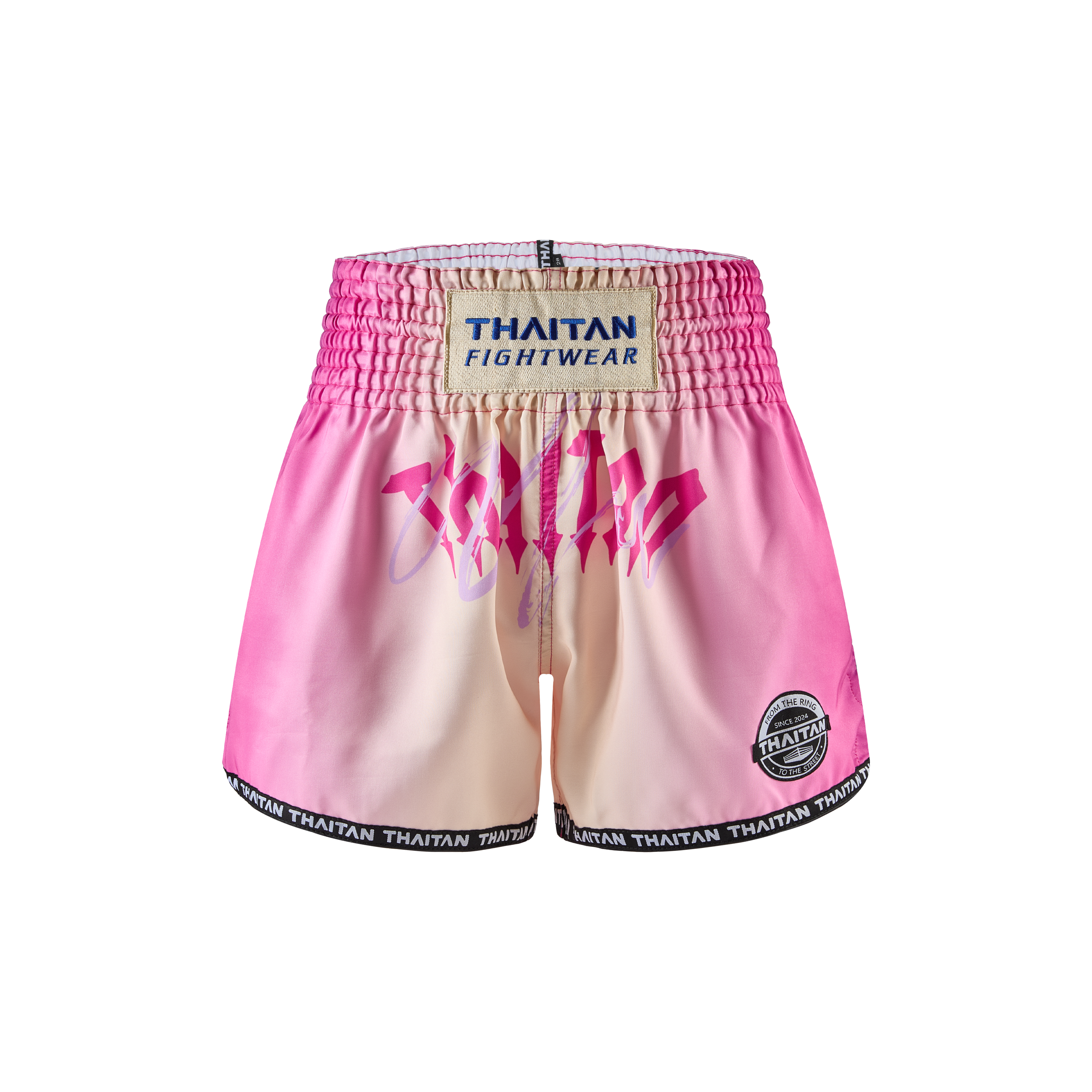 THAITAN FIGHTMAN Series Nylon Kickboxing Muay Thai Shorts